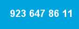 923 647 86 11
